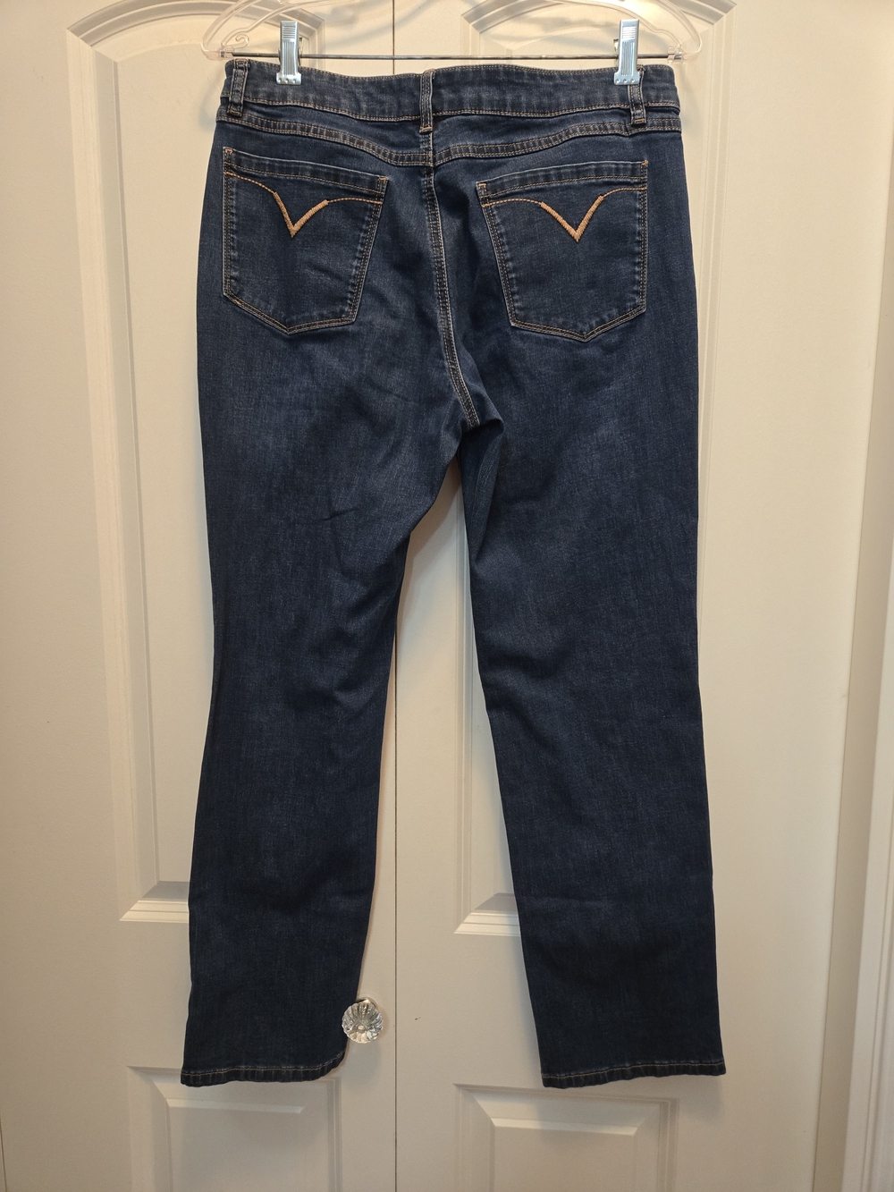 FDJ French Dressing Jeans Olivia Women's Petite Dark Blue Denim Jeans